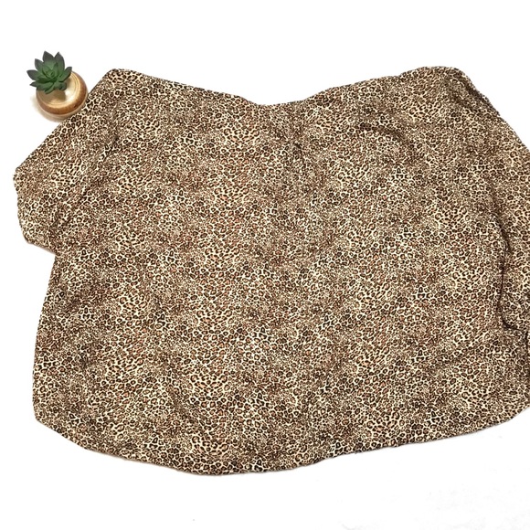 UO • Animal Print Ruched Cardigan - Picture 5 of 5